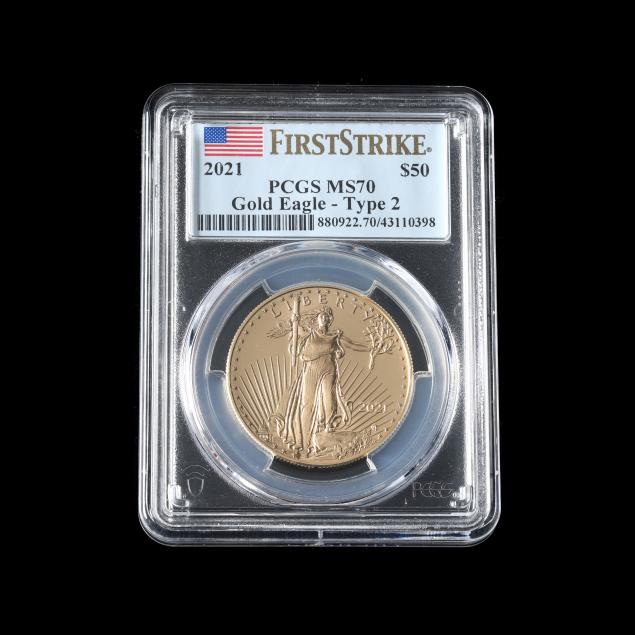 2021 PCGS FIRST STRIKE MS70 $50 1