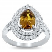 2.02ct unheated ladies cast ye