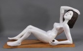 20C. AMERICAN MCM CARVED WOOD