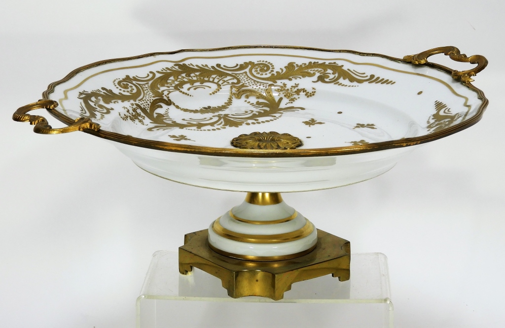 20C FRENCH LIMOGES GILT PORCELAIN