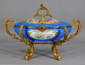 20C FRENCH SEVRES BRONZE MOUNT