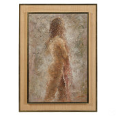 20C IMPASTO STANDING NUDE WOMA