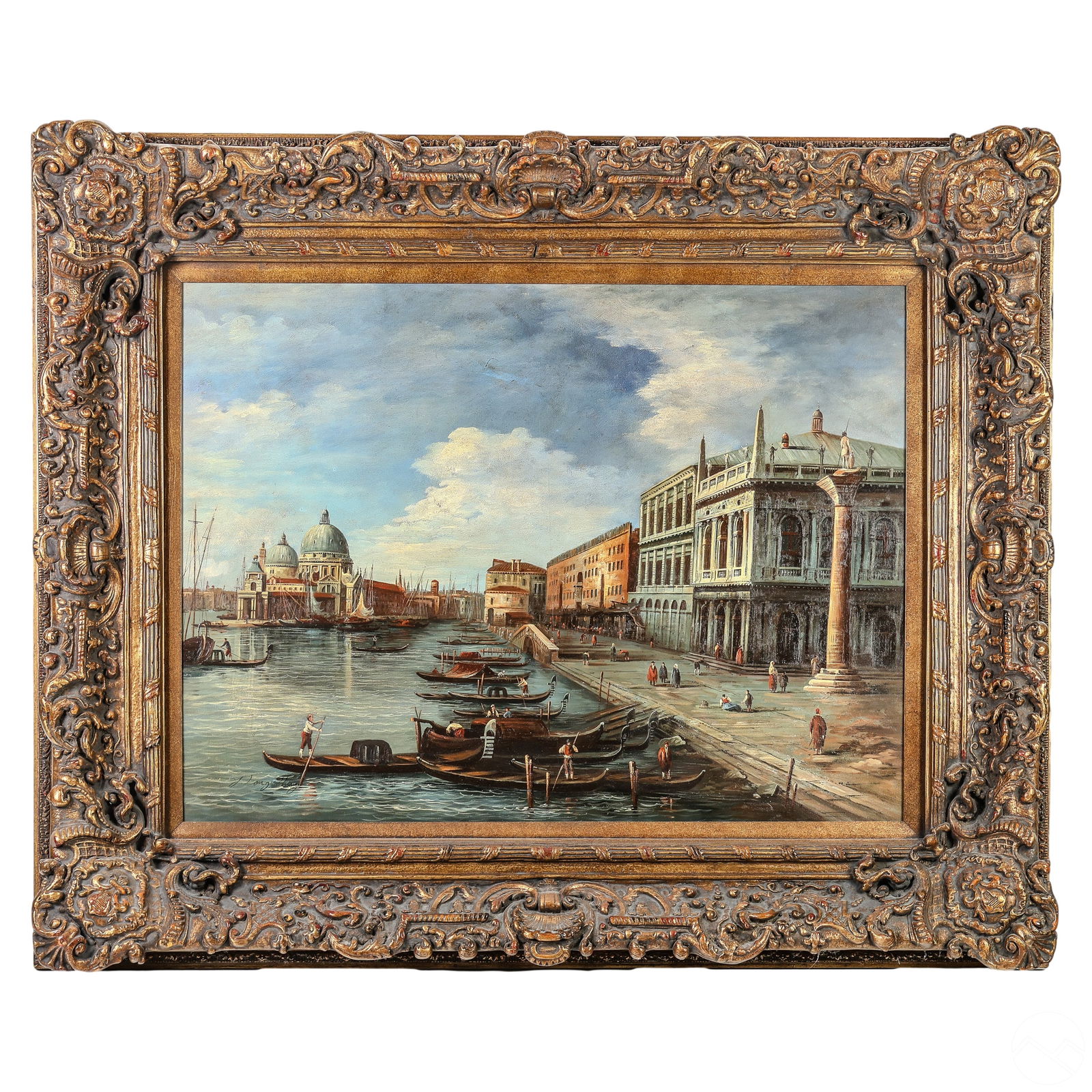 20C. VENETIAN SCHOOL LANDSCAPE