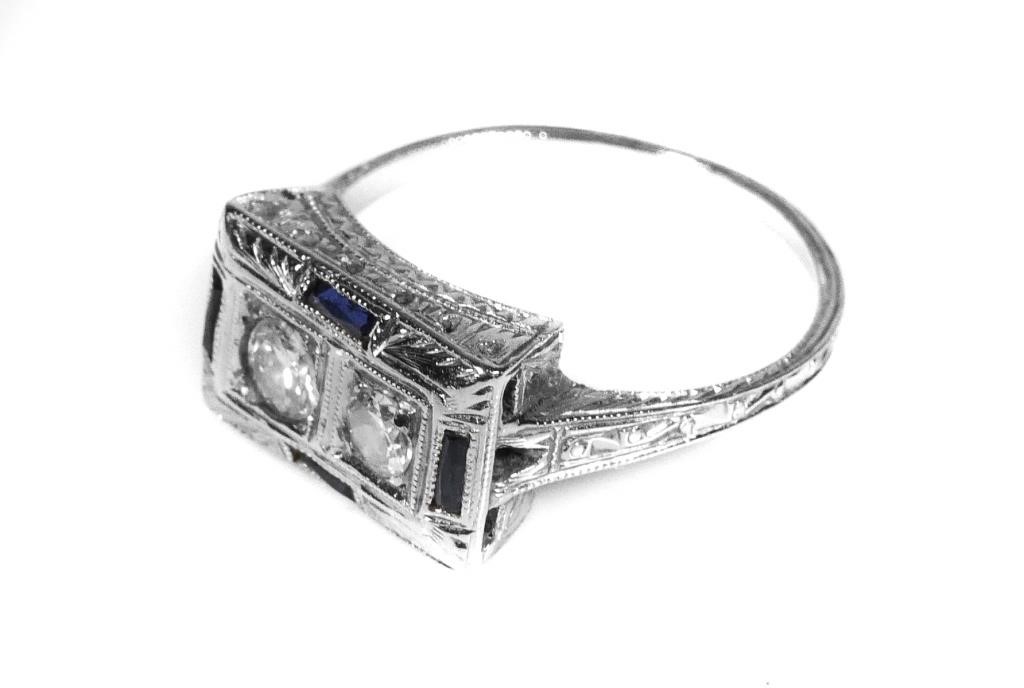 20K WHITE GOLD & DIAMOND