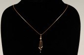 20K YELLOW GOLD DIAMOND PENDAN