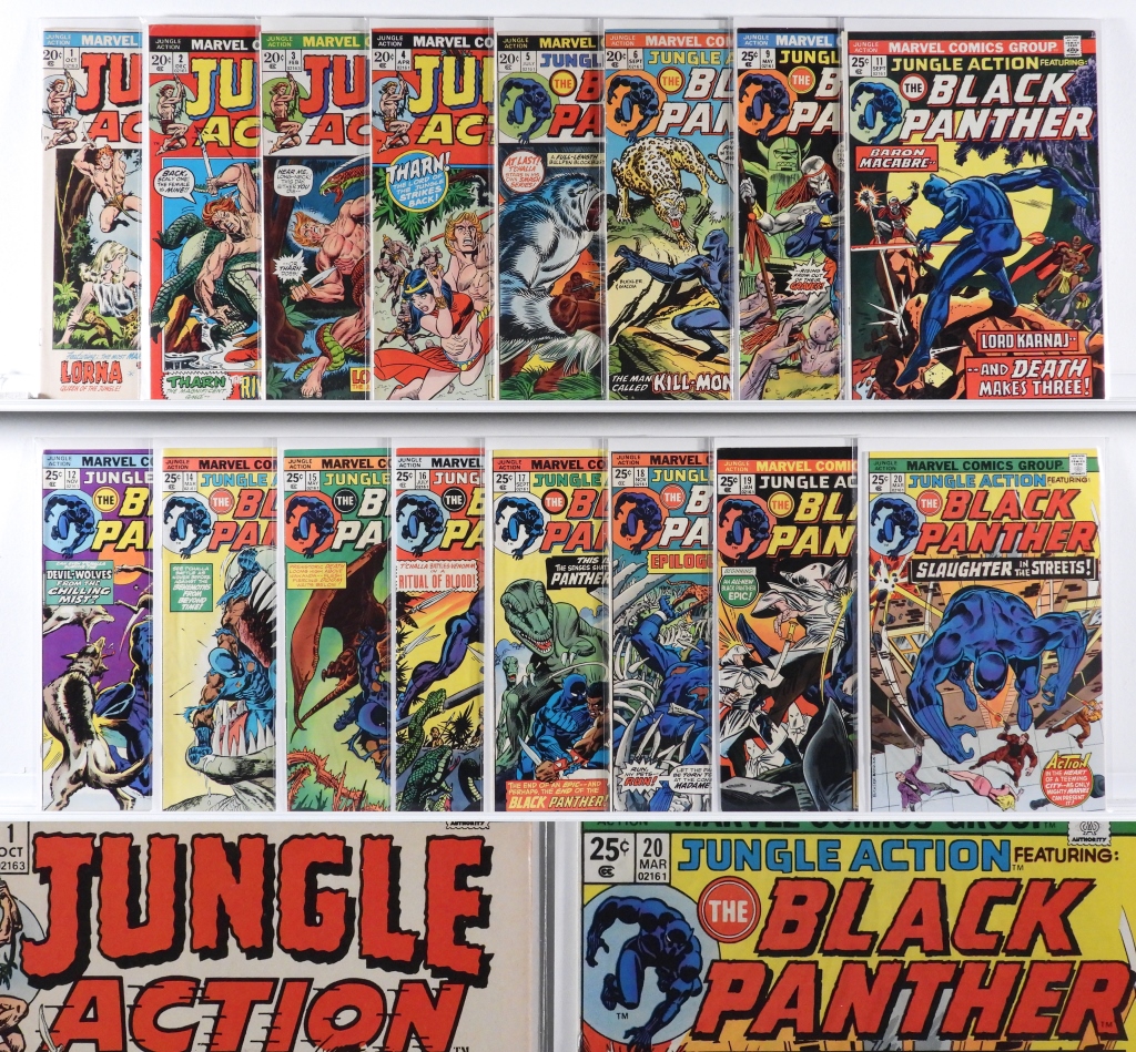 20PC MARVEL COMICS JUNGLE ACTION