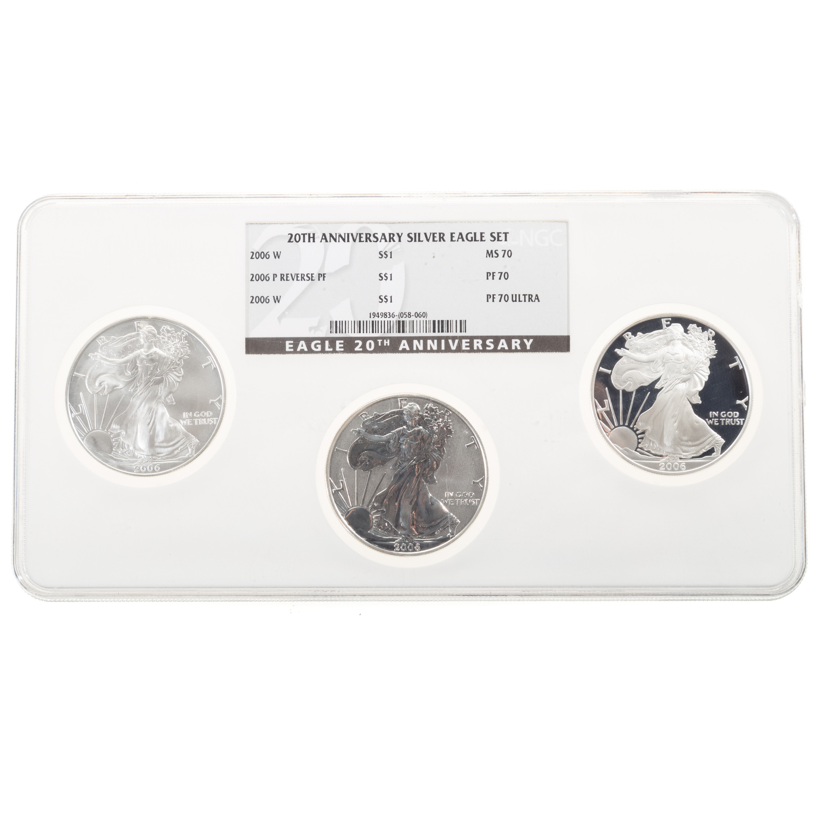 20TH ANNIVERSARY SET 2006 SILVER