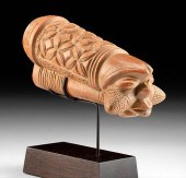 20TH C. AFRICAN BAMILEKE PIPE