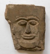 20TH C. AMERICAN CARVED STONE2