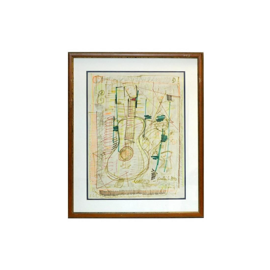 20TH C. AMERICAN SCHOOL DRAWING20th