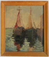 20TH C. AMERICAN SCHOOL OIL20t