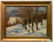 20TH C. AMERICAN SCHOOL OIL20t