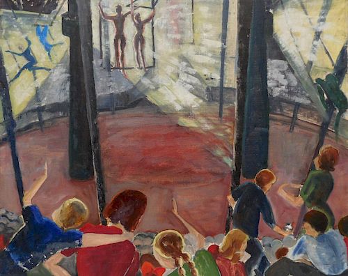 20TH C. AMERICAN SCHOOL OIL20th