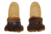 20TH C. ATHABASCAN BEADED GAUN