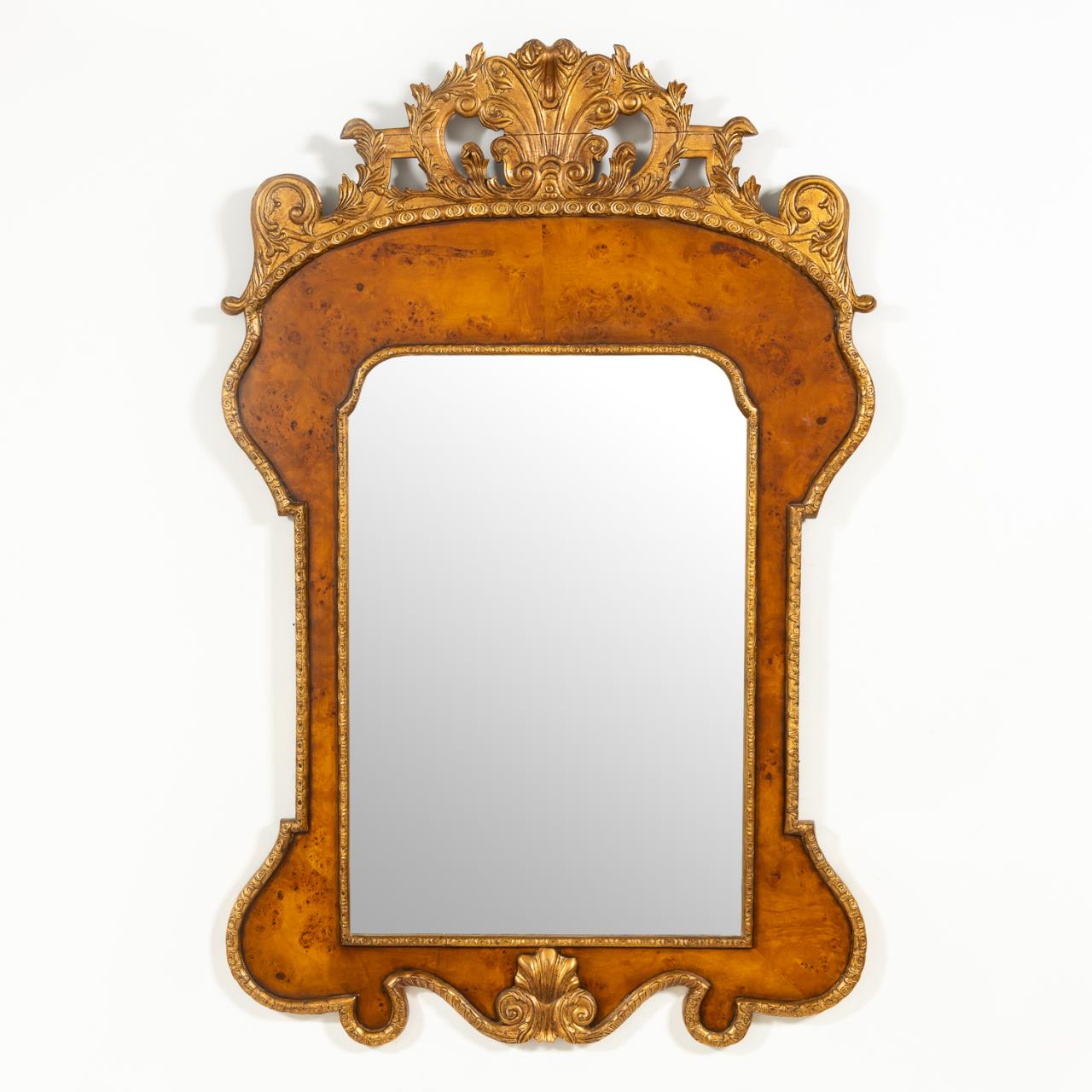 20TH C. BAROQUE STYLE PARCEL GILT