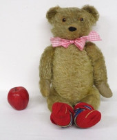 20TH C. BLONDE MOHAIR STUFFED