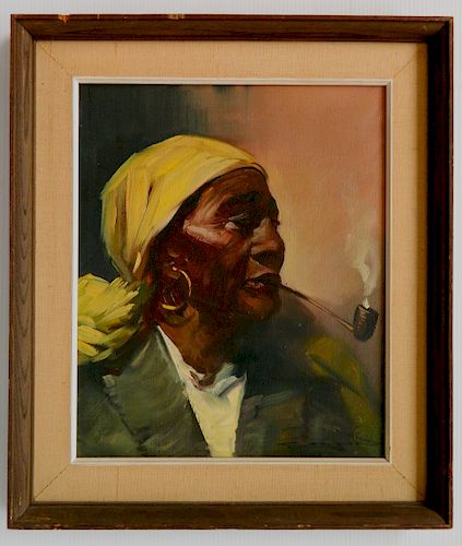 20TH C. BRAZILIAN SCHOOL OIL20th c.