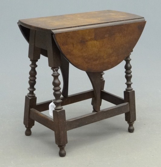 20th c. butterfly table.