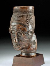 20TH C. CENTRAL AFRICAN KUBA W