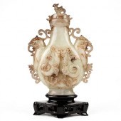 20TH C. CHINESE CARVED JADE VA