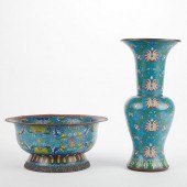 20TH C. CHINESE CLOISONNE BOWL