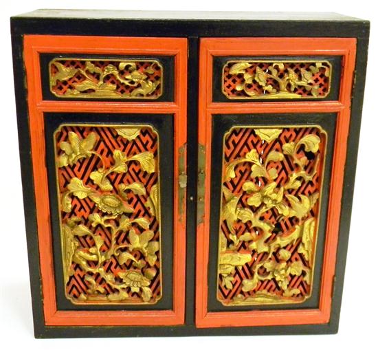 20th C. Chinese table cupboard 
