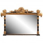 20TH C. EMPIRE STYLE EBONIZED