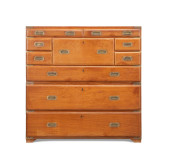 20TH C. ENGLISH SECRETAIRE CAM