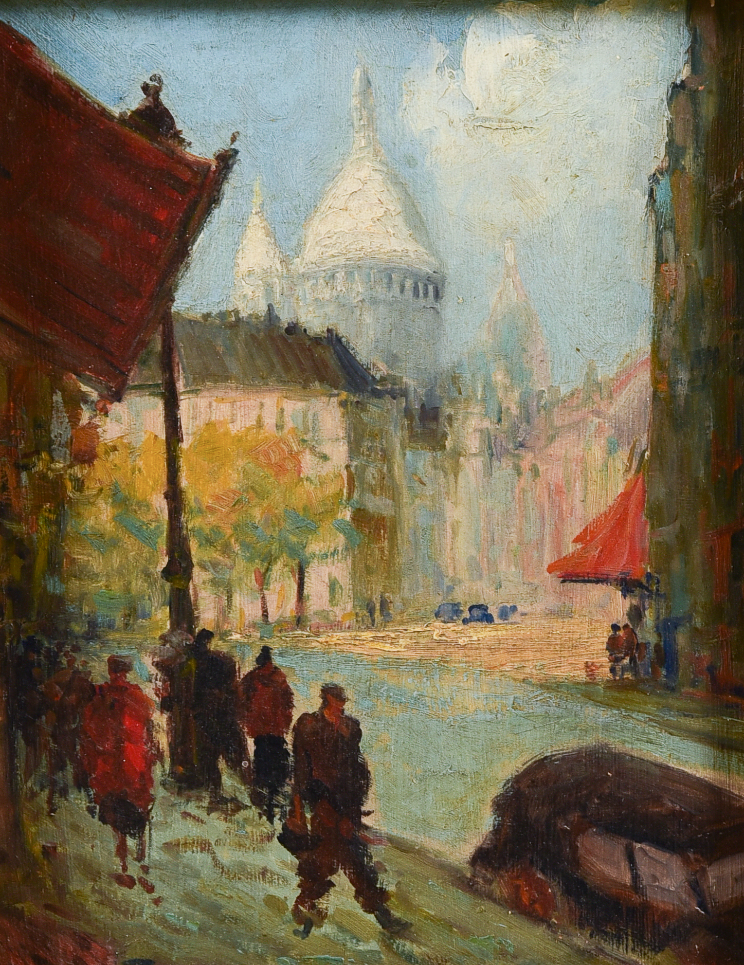 20th C European modernist cityscape
