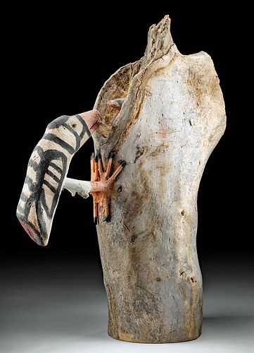 20TH C. FELIPE ARCHULETA WOODEN