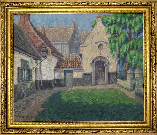 20TH C. GERMAN SCHOOL OIL20th c.