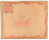 20TH C. GHANA ASAFO FLAG WITH