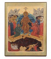 20TH C. GREEK ORTHODOX ICON BY