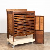 20TH C. HAMILTON MAPLE PRINTER