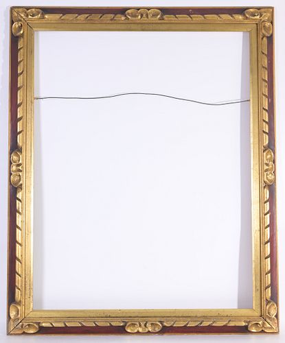 20TH C HAND CARVED FRAME - 28 X