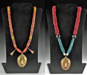 20TH C. INDIAN NAGA NECKLACES