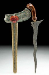 20TH C. INDONESIAN STEEL KRIS