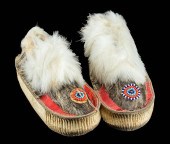 20TH C. INUIT CARIBOU, RABBIT,