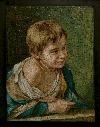 20TH C. ITALIAN MOSAIC AFTER