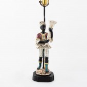 20TH C. ITALIAN POLYCHROME CER