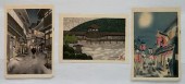 20TH C. JAPANESE SCHOOL 3 WOOD