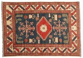 20TH C. KAZAK WOOL RUG 6' X 4'