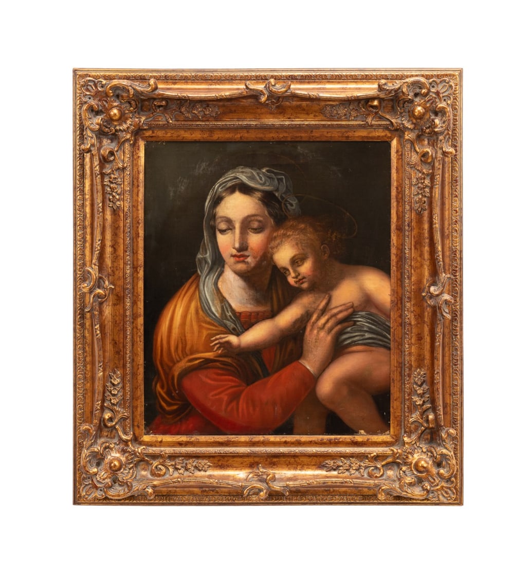 20TH C. MADONNA & CHILD, MANNER