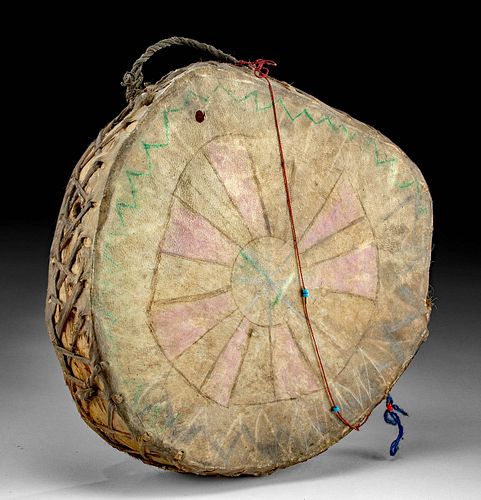 20TH C. NATIVE AMERICAN HOPI HIDE &
