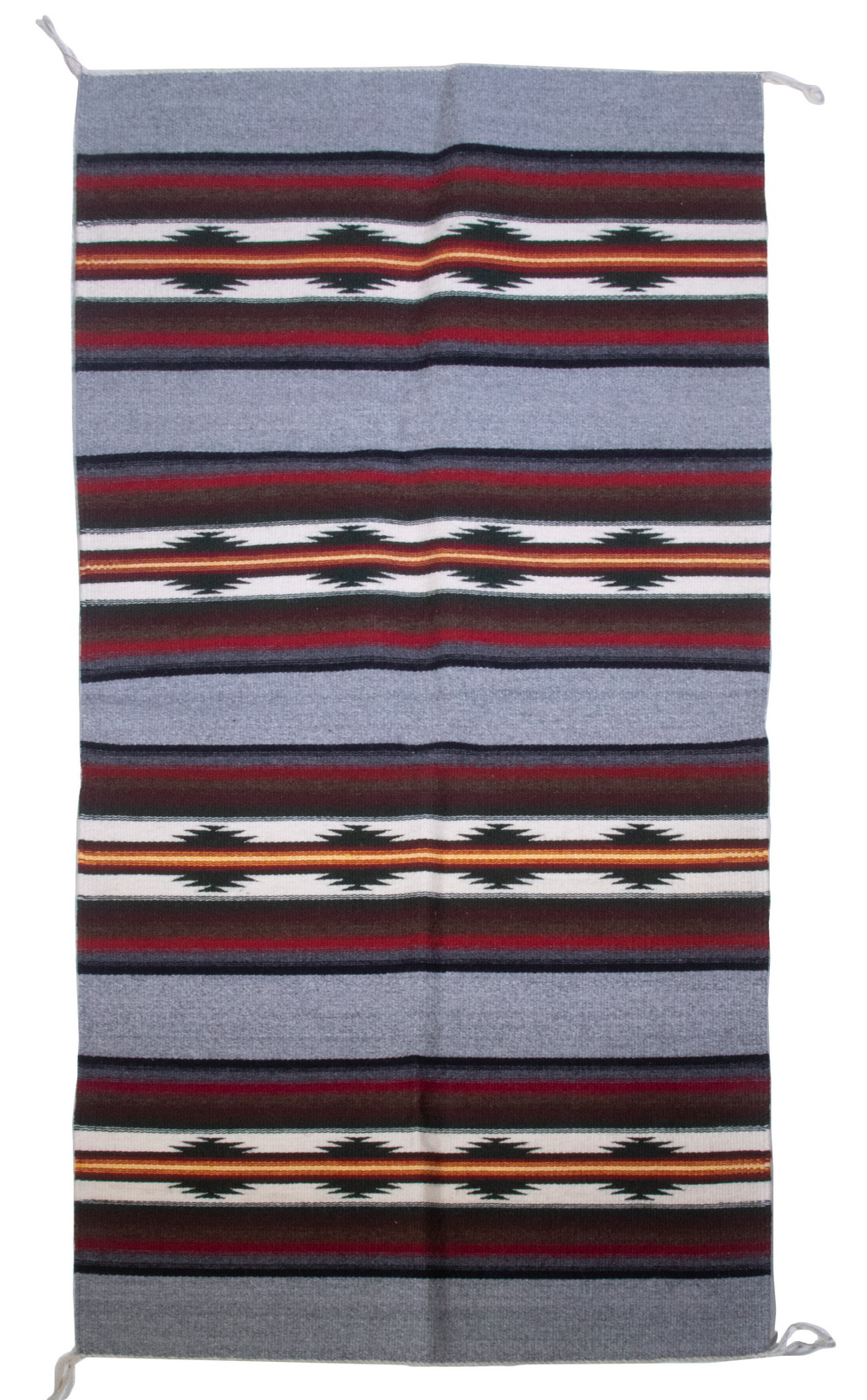 20TH C. NAVAJO RUG Three Grey Hills