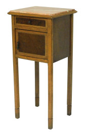 20TH C. NIGHTSTAND, WITH ROUGE