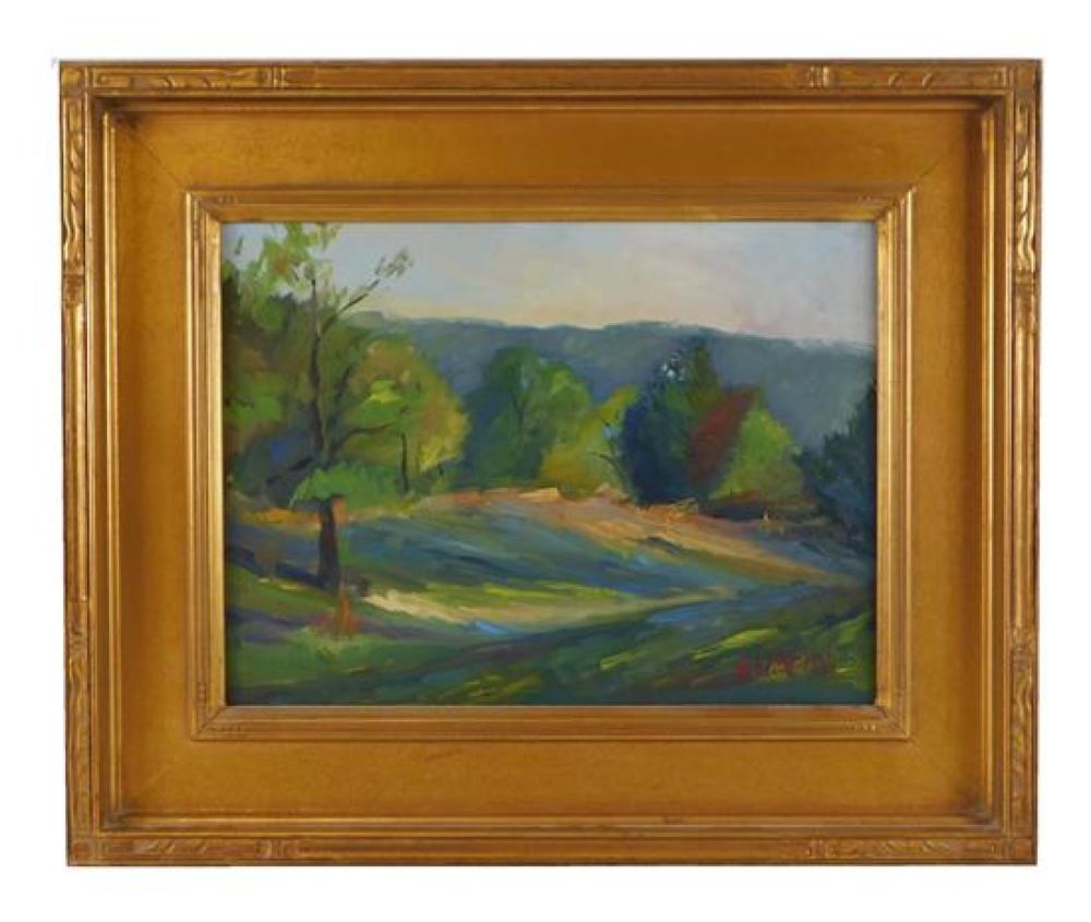 20TH C. OIL ON BOARD, DEPICTS