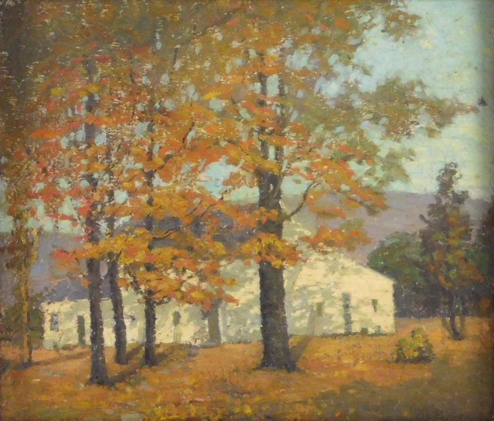 20TH C. OIL ON CANVAS, DEPICTS