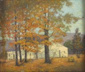 20TH C. OIL ON CANVAS, DEPICTS