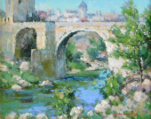 20TH C. OIL ON CANVAS, SIGNED